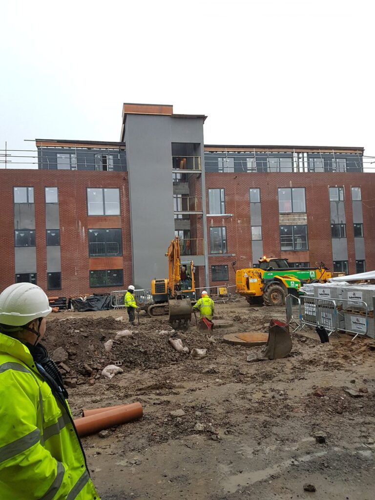 Construction Update Barrel Yard, Manchester