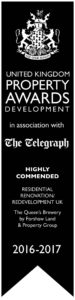 Winner of Daily Telegraph Property Awards