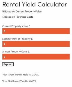 Buy to Let Calculator